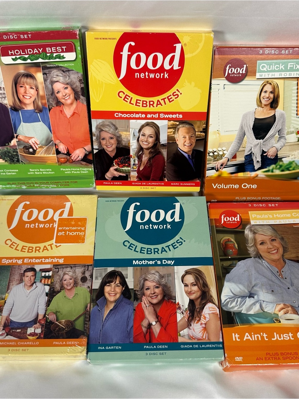 Food Network Celebrates! Chocolate and Sweets — Bright Yellow Box